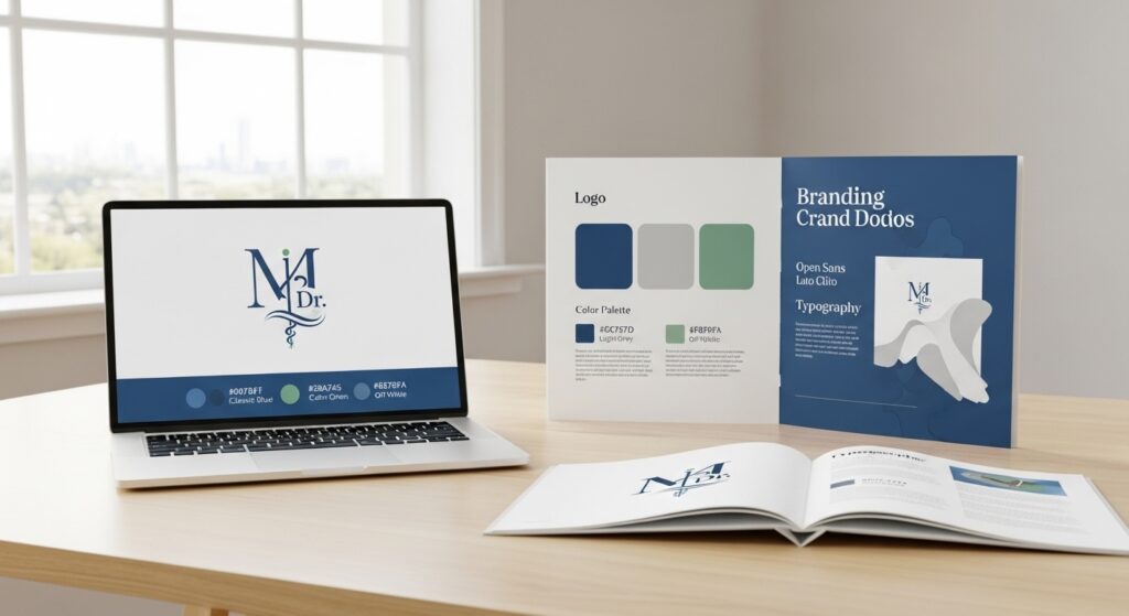 Branding για Γιατρούς: Template & Οδηγός Brand Guidelines
