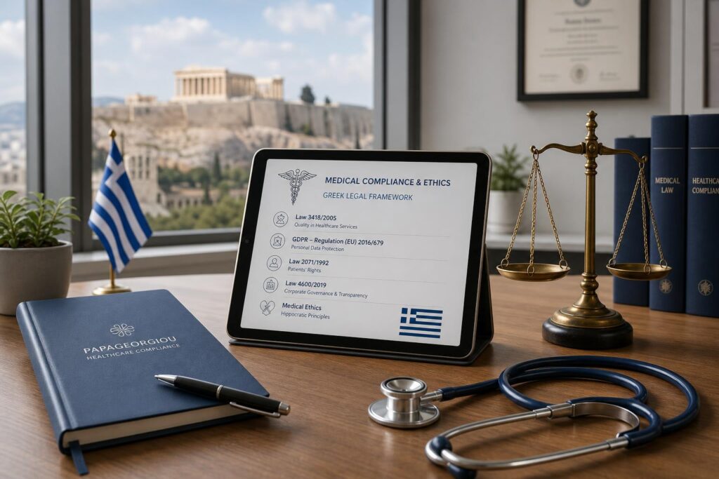 Εξειδικευμένο Ιατρικό Marketing για Γιατρούς & Κλινικές στην Ελλάδα 22 Compliance Διαφήμισης Γιατρών: Οδηγός Νομικής Συμμόρφωσης