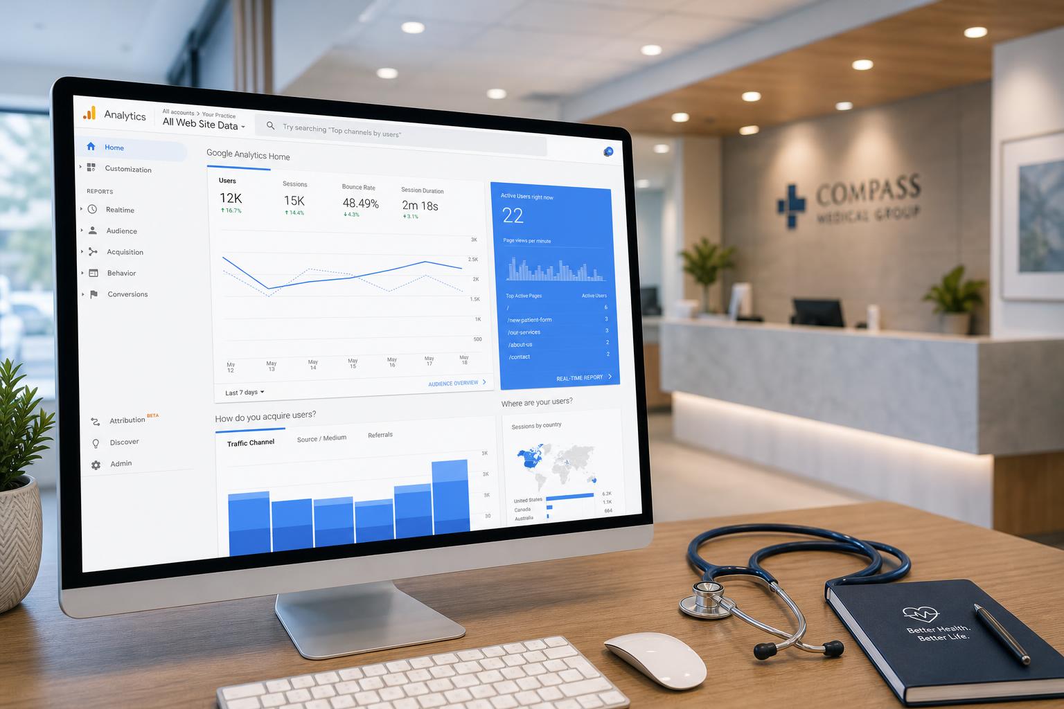 Εγκατάσταση Google Analytics σε Ιατρείο: Οδηγός Βήμα προς Βήμα